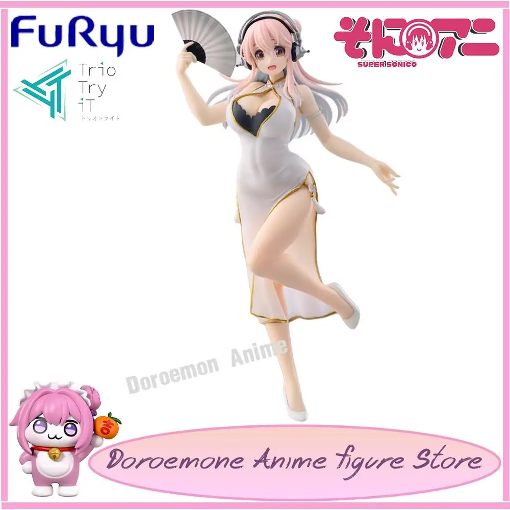 

Предварительный заказ Furyu Original Trio-Try-It Sonicomi (Super Sonico) Sonico White China Dress Ver. Аниме Красота Девушки Фигурки Подарки Игрушки