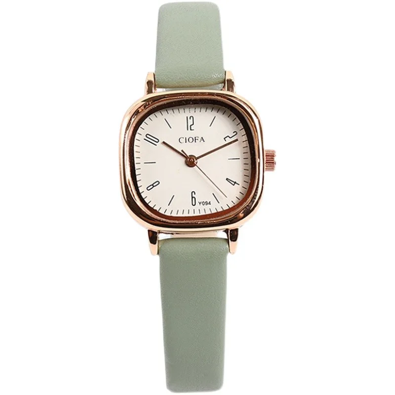 

Small Women's Simple Vintage Watches for Women Wristwatch Leather Strap Wrist Watch High Quality Ladies Casual Ladies Watches