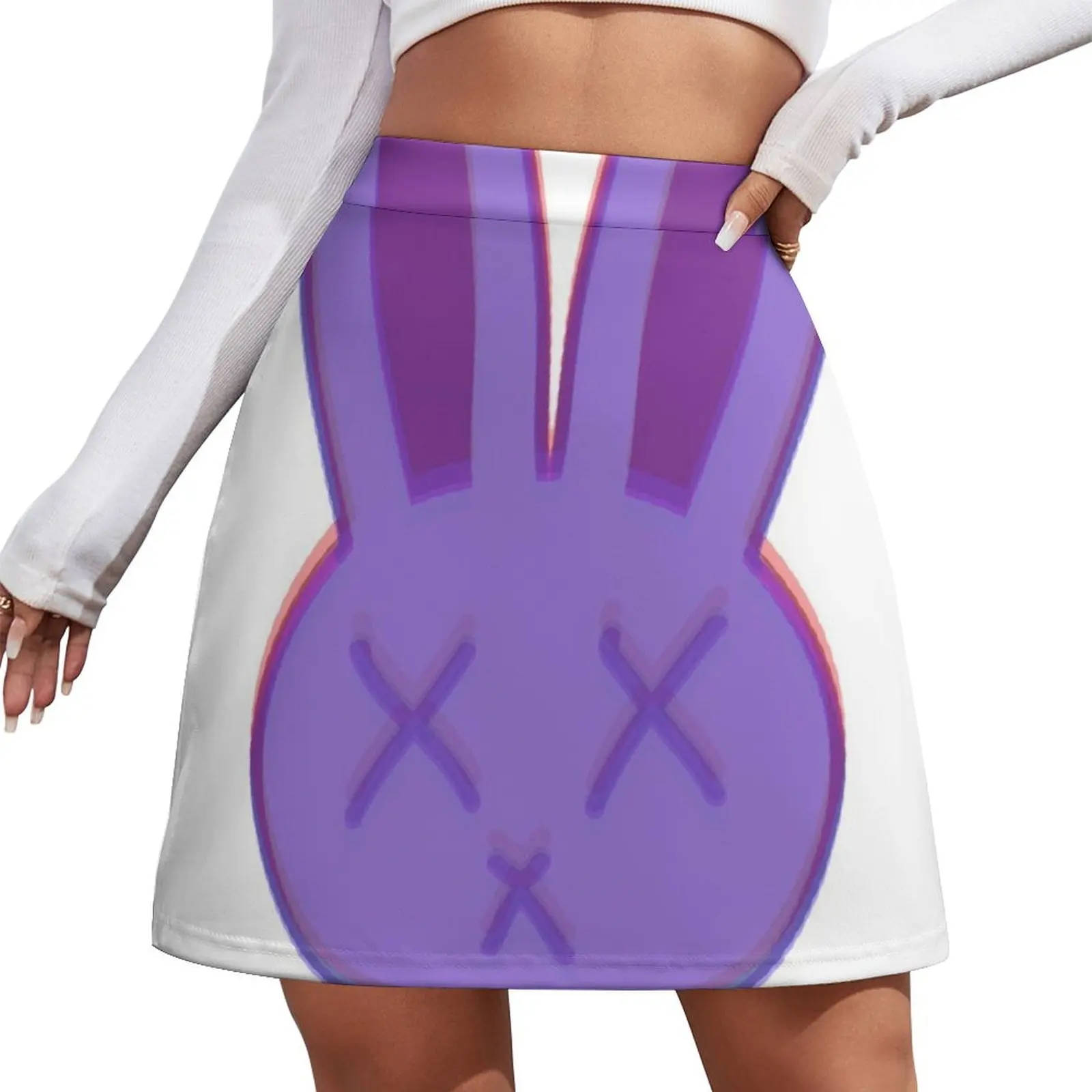 

BUNNY HEAD Mini Skirt fairy core korean clothes ladies luxury designer clothing women women's skirts trend 2026