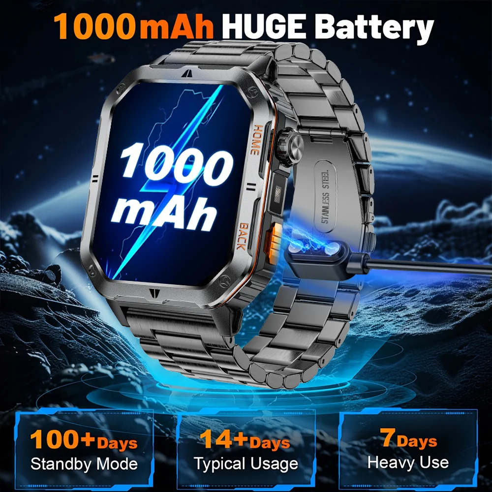 Nuovo Smartwatch 2026 con Batt - Smartwatch New Watches 2025 recensione e prezzo