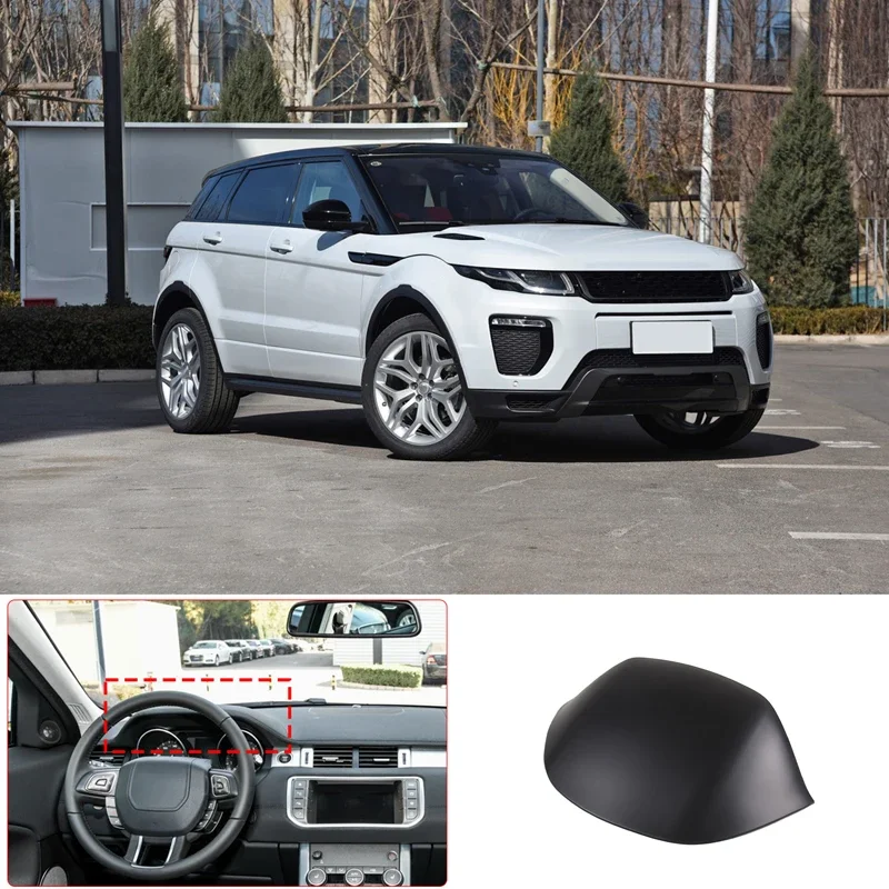 

Накладка на приборную панель автомобиля для Range Rover Evoque 2012-2018, декоративная наклейка из АБС матового черного цвета, аксессуары для модификации интерьера автомобиля