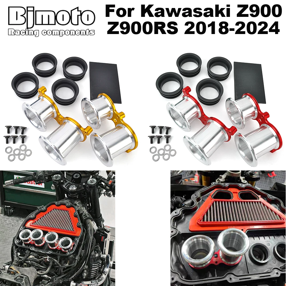 

Z 900 Motorcycle Wind High Flow Airbox Accessories Air Intake Cup For Kawasaki Z900 Z900RS 2018-2024 2019 2020 2021 2022 2023