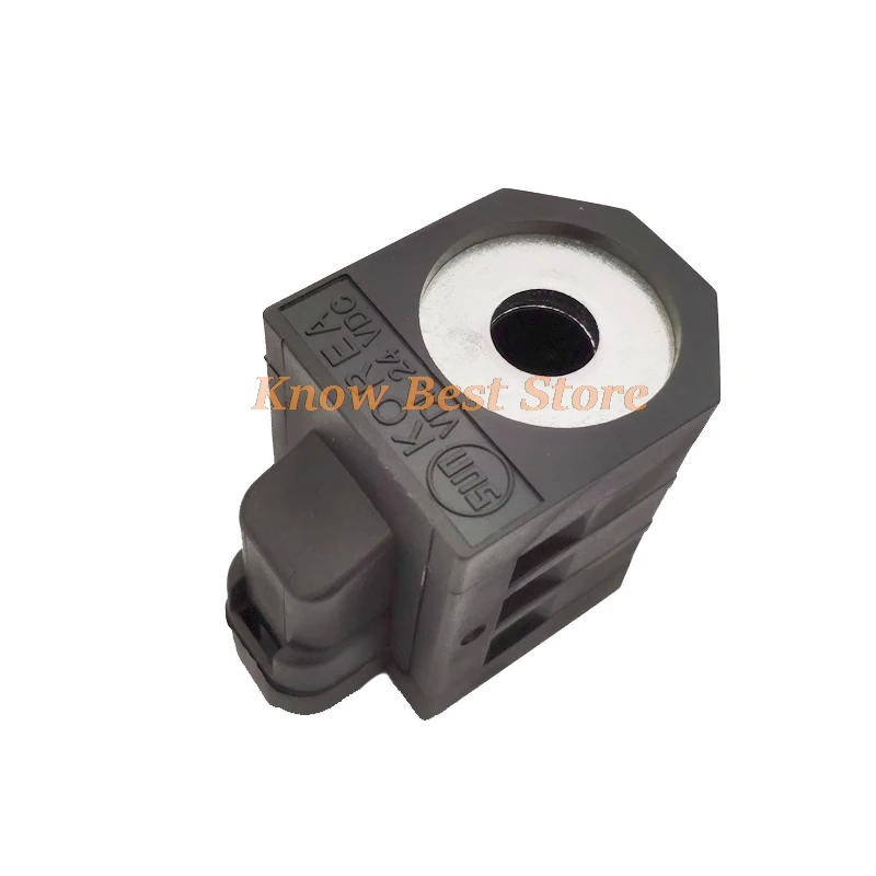 1pcs Excavator R60/80/150/220/215/225-7 Pilot Safety Lock Solenoid Valve Coil Inner Diameter 13mm Height 52mm DC12V DC24V