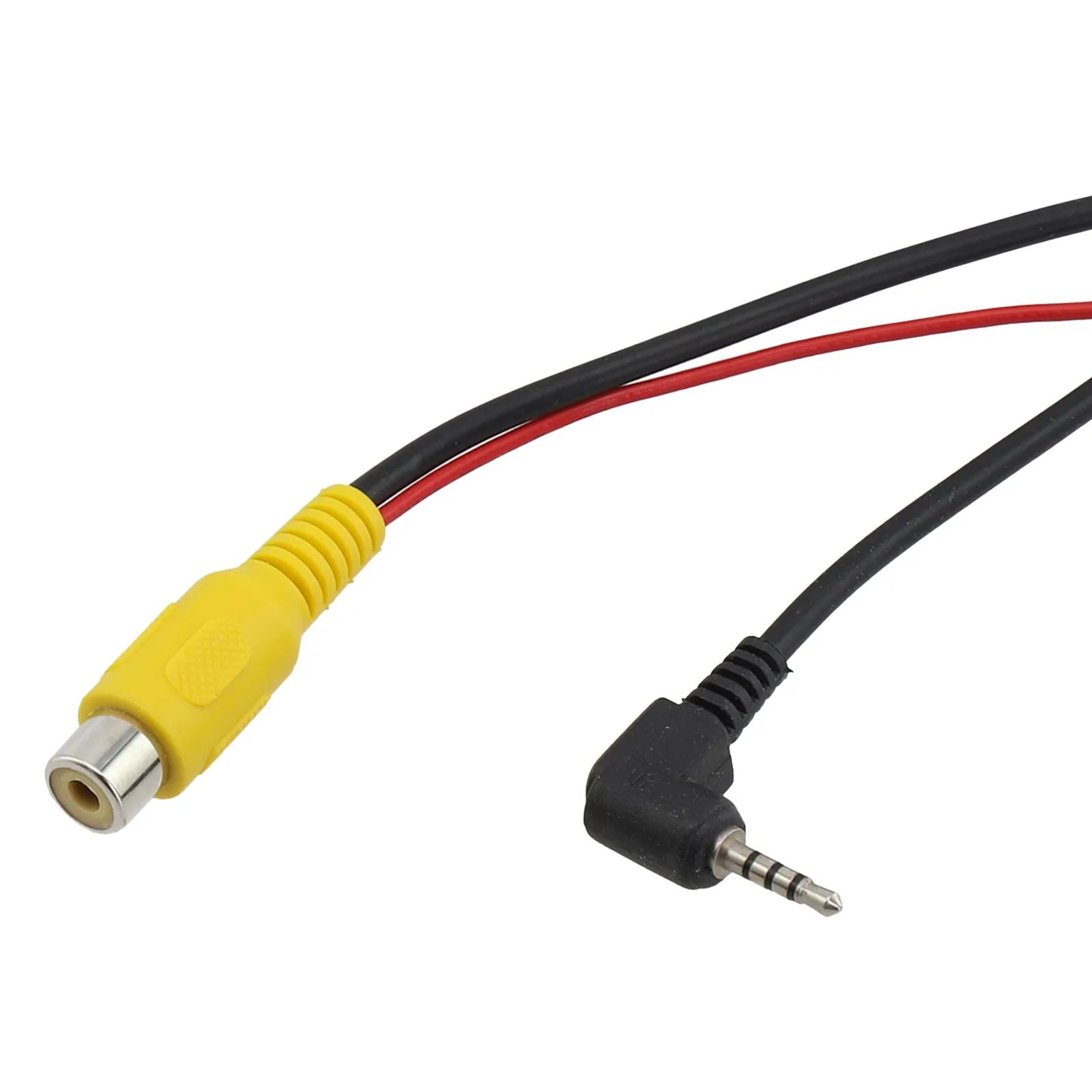 1x Car AV Input Converter Cable RCA Female AV-IN 2.5 Mm For Car Navigation Machine Motorcycles Navigation Conversion Line