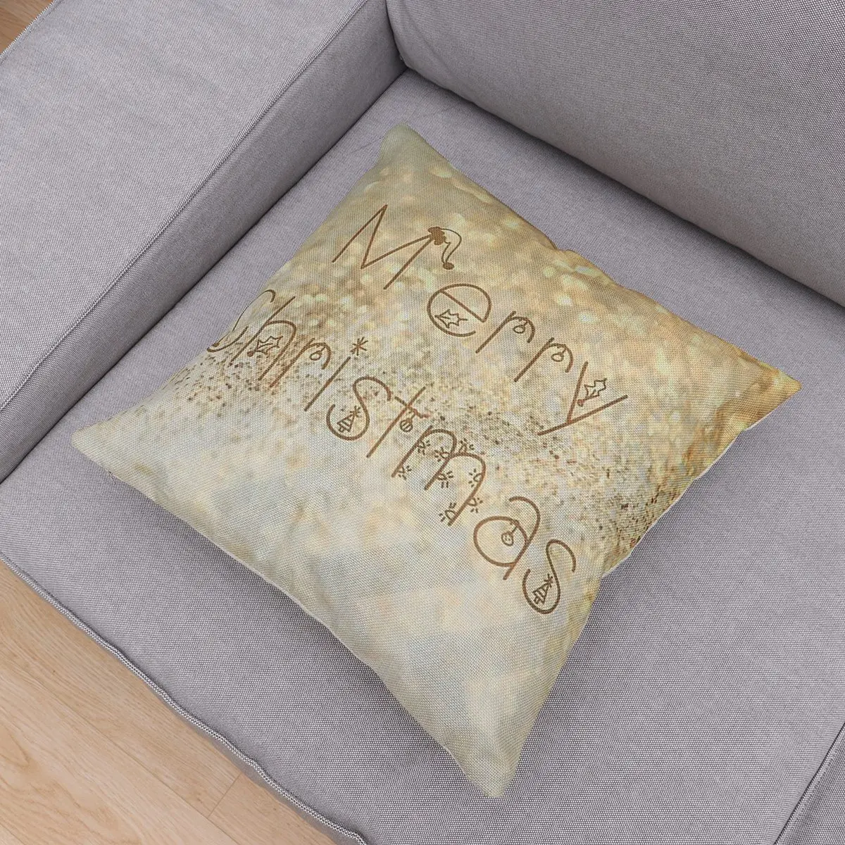 

45X45Cm Creative Pattern Pillow Cover Wear-Resistant Festive Design Vibrant Printed Throw Pillow Cases For Home Sofa Bed