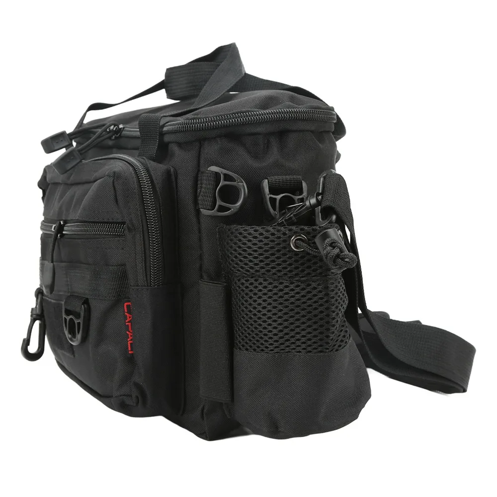 

IPX4 Waterproof Fishing Tackle Bag Large Capacity Oxford Cloth Fishing Gear Bag 15KG Load Weight Multifunctional Fishing Bag
