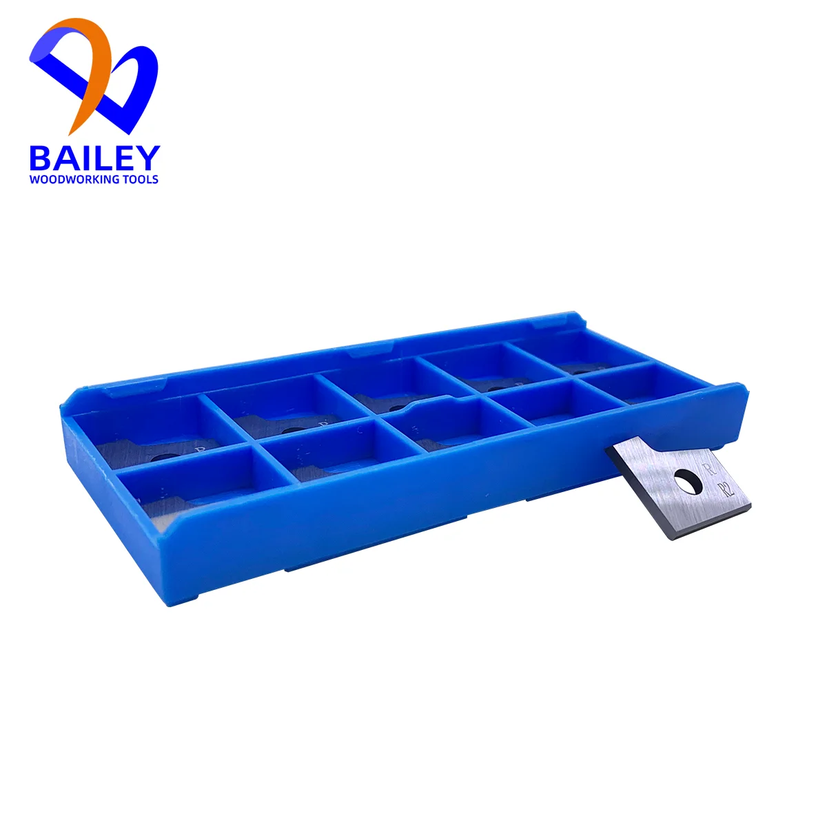 BAILEY 10 Uds 16X16,8X2mm hoja raspadora de carburo cuchillos de tornado para aplicadora automática de bandas de bordes