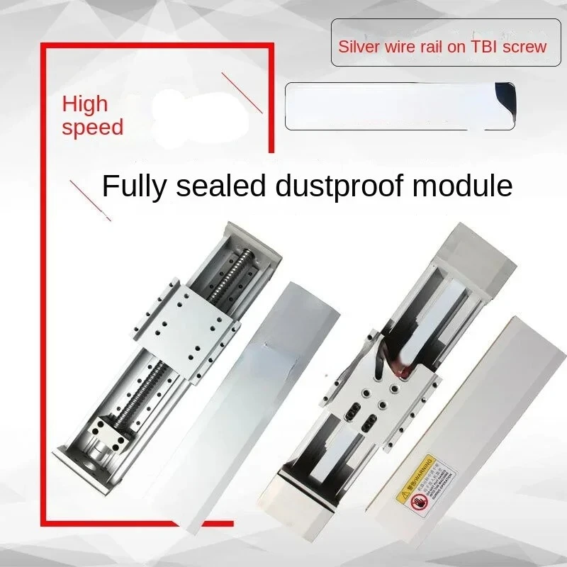 Dustproof Sliding Table Module Double Linear Guide Rail Ball Screw Sliding Table Double Linear Guide Rail