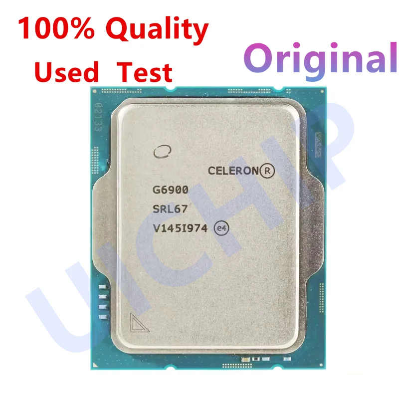 100% Original Celeron G6900 3.4GHz Dual-Core 4 threads CPU Processor L3=4M 46W LGA 1700