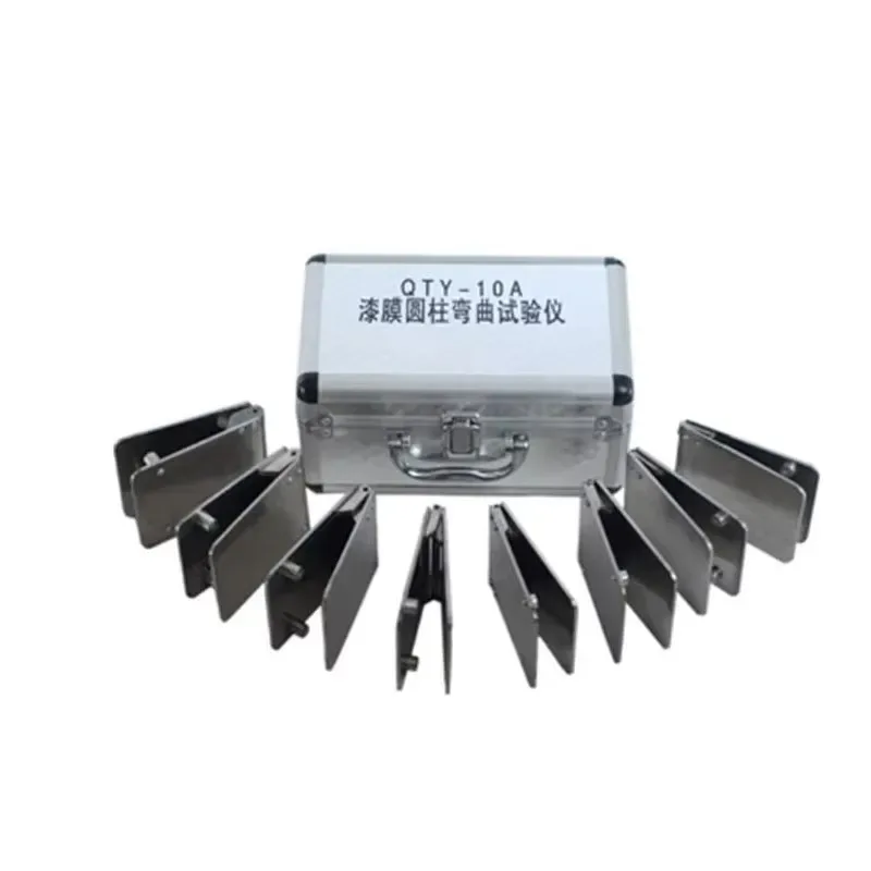 QTY-10A Cylindrical Mandrel Bend Tester Paint Film Flexibility Tester for Coating Flexibility Compliance Testing