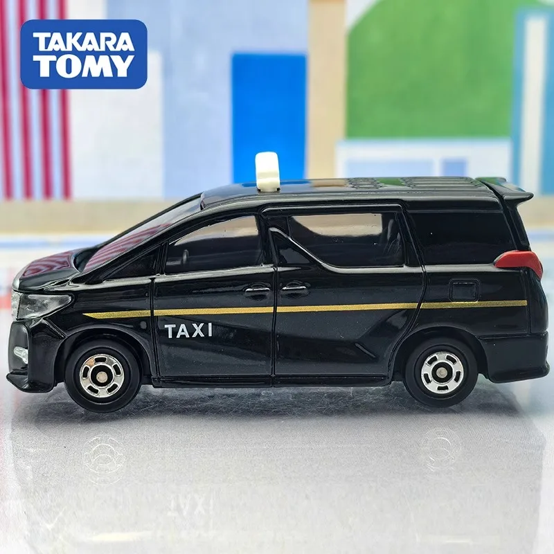 TAKARA TOMY TOMICA รถ Diecast เบอร์ 54 - Toyota ALPHARD TAXI ของเล่นโลหะผสมมอเตอร์รถโลหะ Diecast สําหรับเด็ก