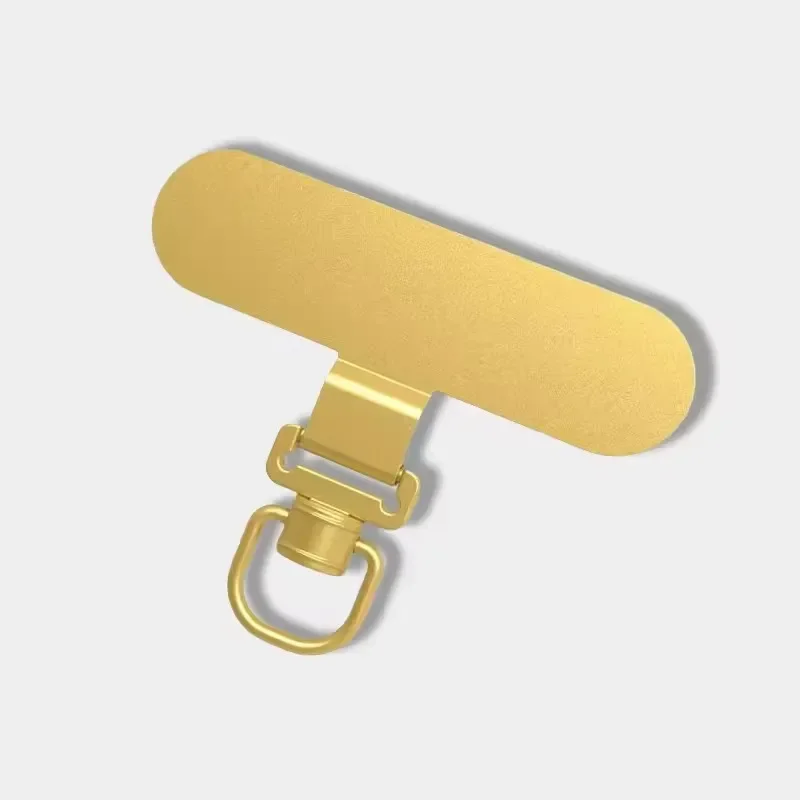 360 °   Draaibare telefoonkoord Clip Patch Ultradunne roestvrijstalen telefoonhoes Hangende touwkaart Anti-verloren riem Vaste pakking