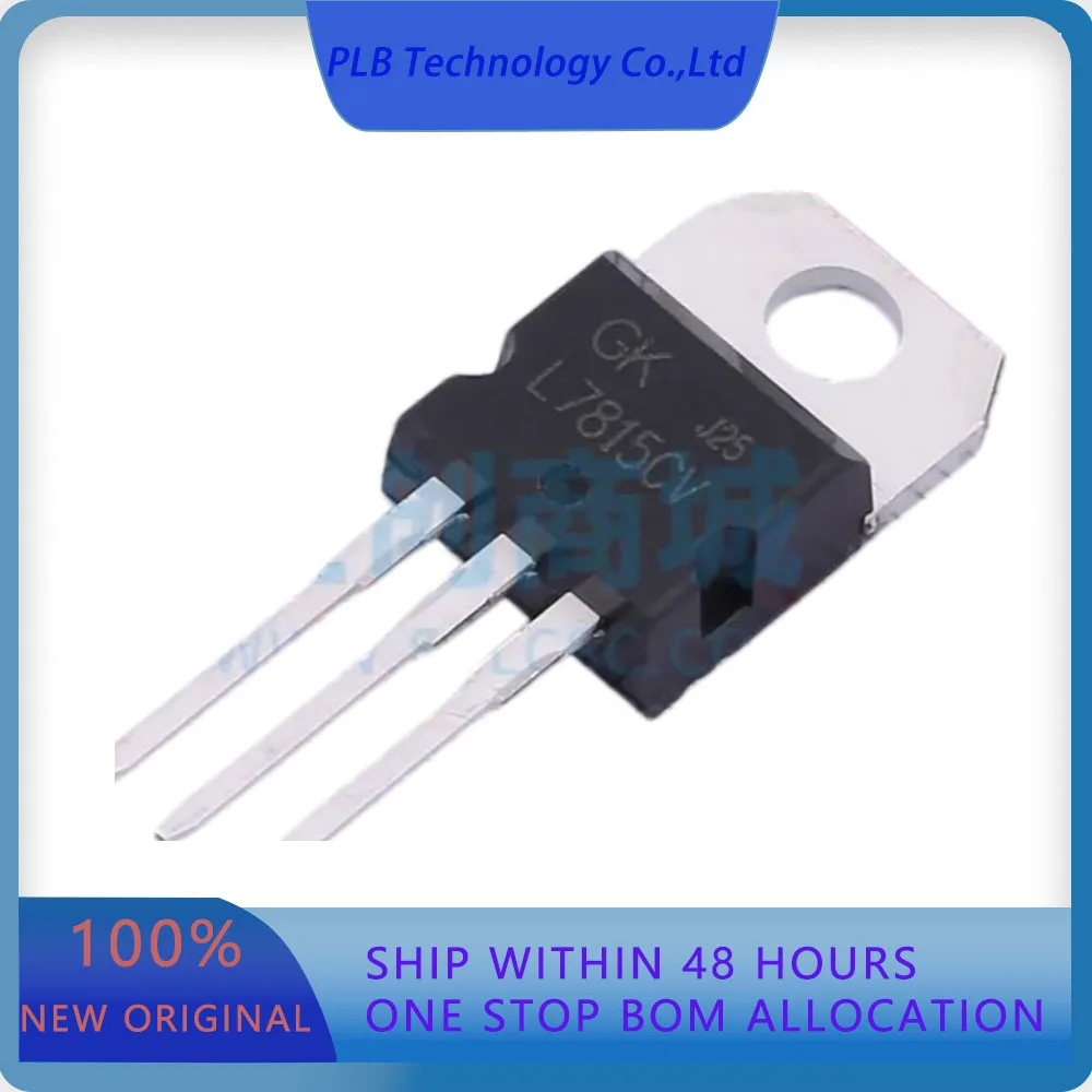 

L7815CV L7815 1.5A Fixed 15V 30V TO-220AB Voltage Regulators - LinearLow Drop Out (LDO) Regulators Original Stock