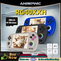 ANBERNIC RG40XX H Retro Handheld Game Console Linux 64-bit System 4.0-inch IPS Screen Joystick RGB Lighting 5G WiFi Bluetooth