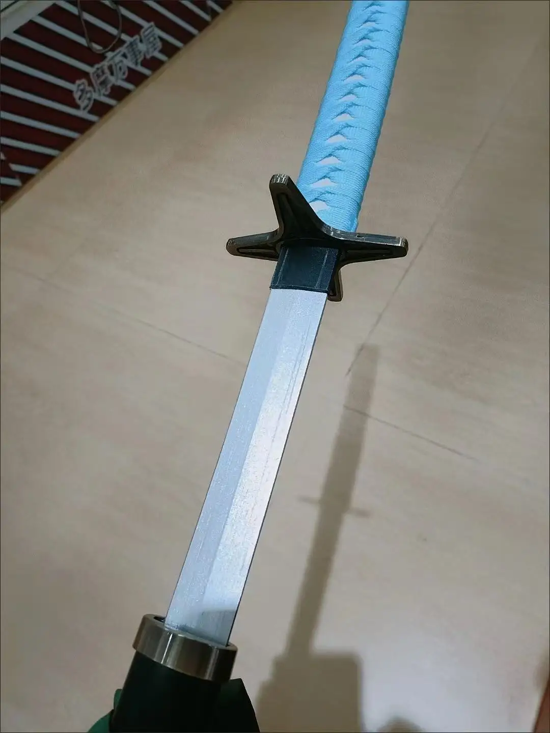 

100 см косплей аниме отбеливатель оружие Hitsugaya Toushirou Katana деревянный меч японский самурайский меч костюм вечерние реквизит для сценического шоу