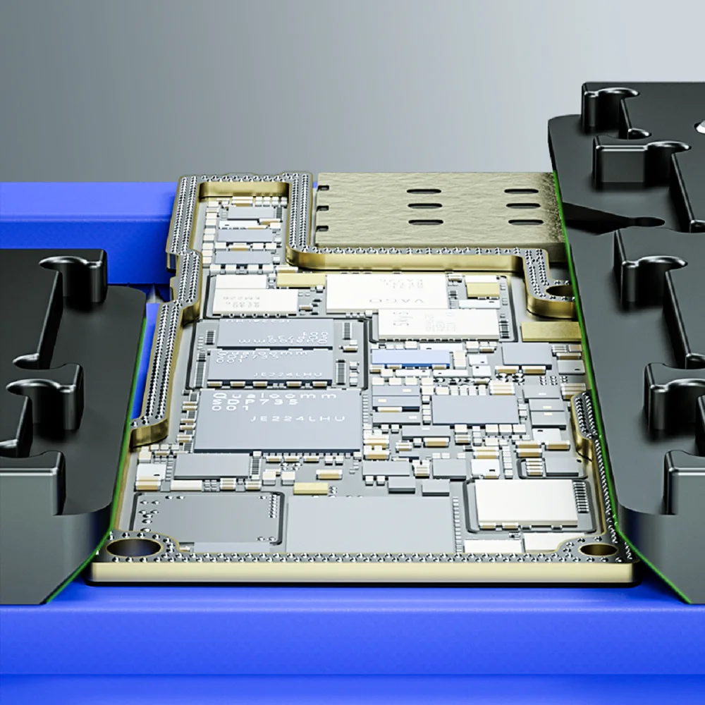 Imagem -04 - Mecânico Mr6 Max Universal Pcb Board Holder Double-bearing Solda Fixture para o Telefone Móvel Mainboard ic Chip Manutenção Ferramenta