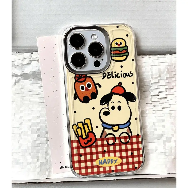 Luxury Cartoon Sylvanian Families Clear Space Phone Case For iPhone 11 12 13 14 15 16 Pro Max Mini X Xs XR 7 8 plus Se2020 Cover