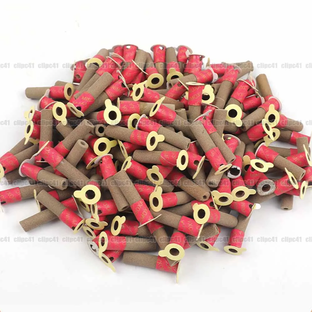 180Pcs Packing Moxa Stick Moxibustion Stickers Chinese Medicine Moxas Acupuncture Therapy Massager For Body Warm