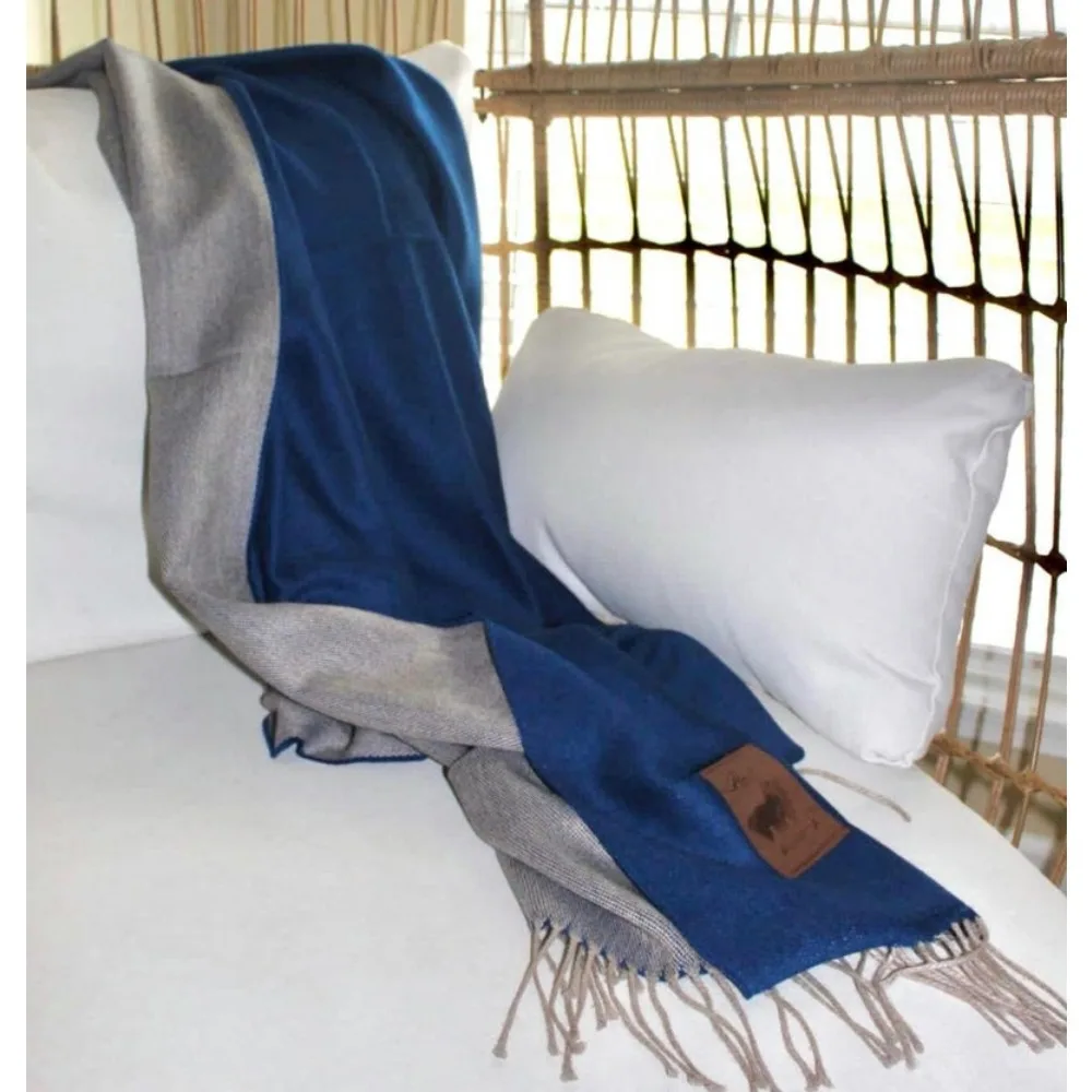 Throw 100% Alpaca Wool Soft Throw Blanket