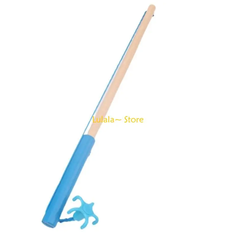 Y4QA Interactive Fishing Toy with Magnet Hook Table Activity Toy Fish Rod Child Toy