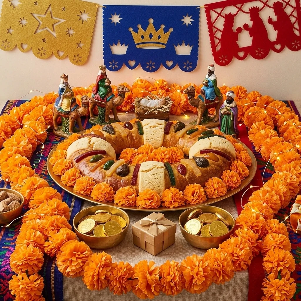 10–100 Stück künstliche Ringelblumenköpfe mit Stielen, Altardekorationen zum Tag der Toten, DIY-Girlande, Kranz, mexikanische Partydekoration – Detail 3