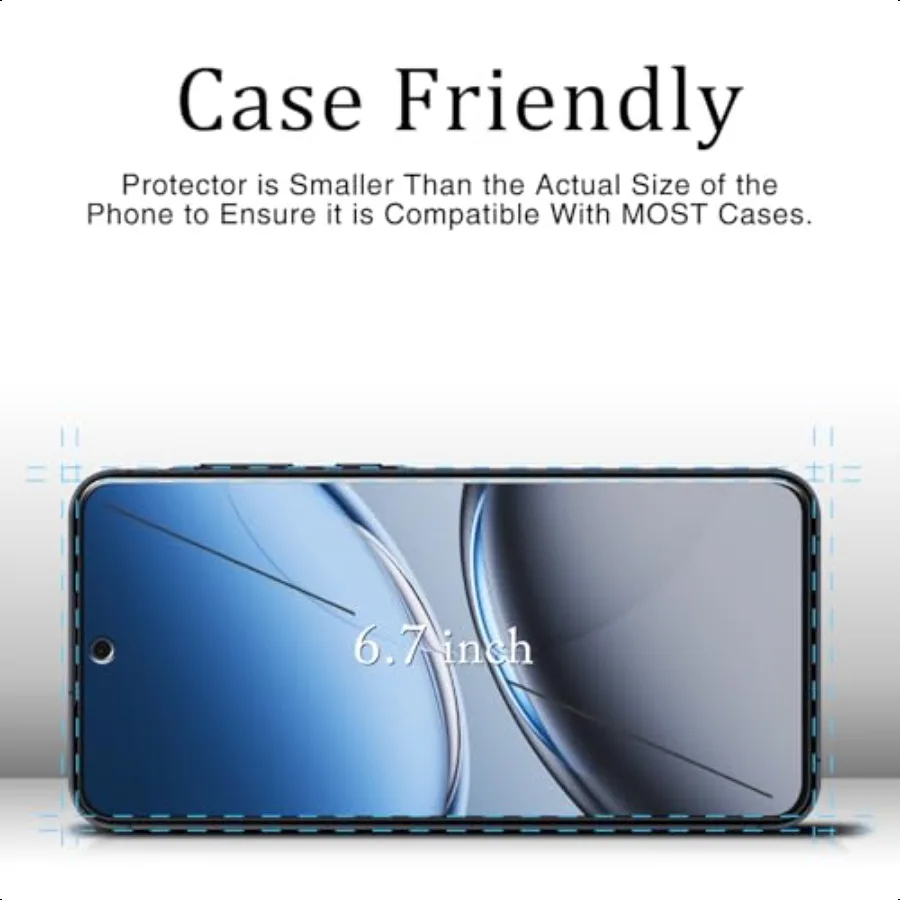 KAREEN 2 + 2 حزمة واقي شاشة لهاتف سامسونج جالاكسي A36 5G طبقة من الزجاج المقسى مع واقي عدسة الكاميرا 9H هاردن مضاد للخدش