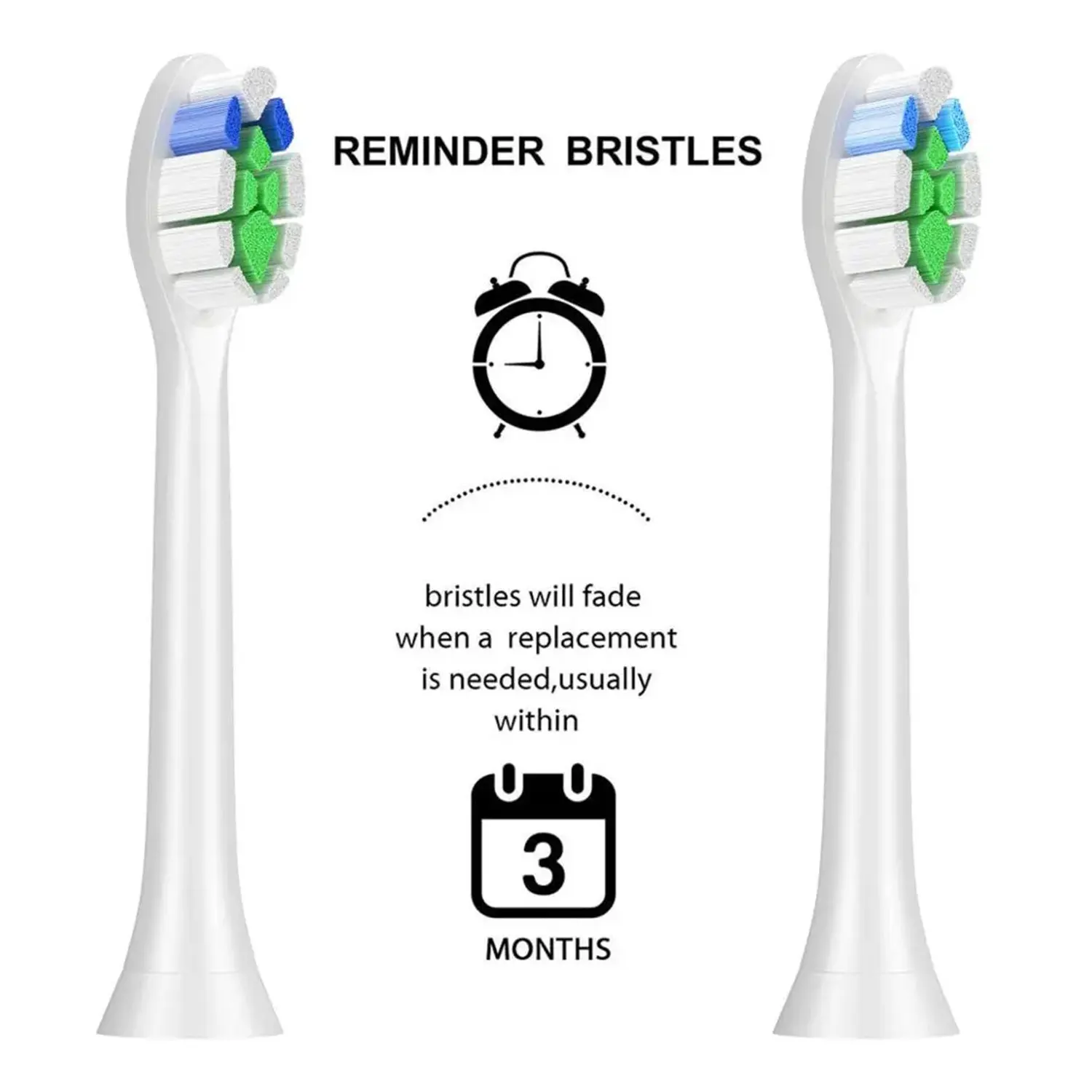 4/8/12/16 Pcs Replacement Toothbrush Heads Compatible with Philips Sonicare Electric Toothbrush Refills for 1100 2100 4100 5100 image 6