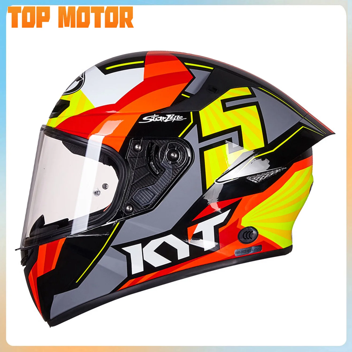 KYT TT  Motorcycle Helmet Full Face Helmet Racing Helmet Anti-Fog Off Road Lightweight  Capacete Motocross Casco Moto Casque