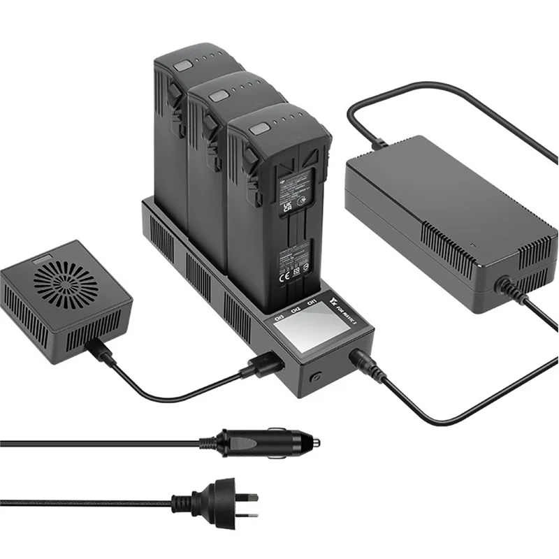

For DJI Mavic3/Mavic 3 Pro Drone Battery Charger Storage Charger Discharger Battery Charging -US Plug