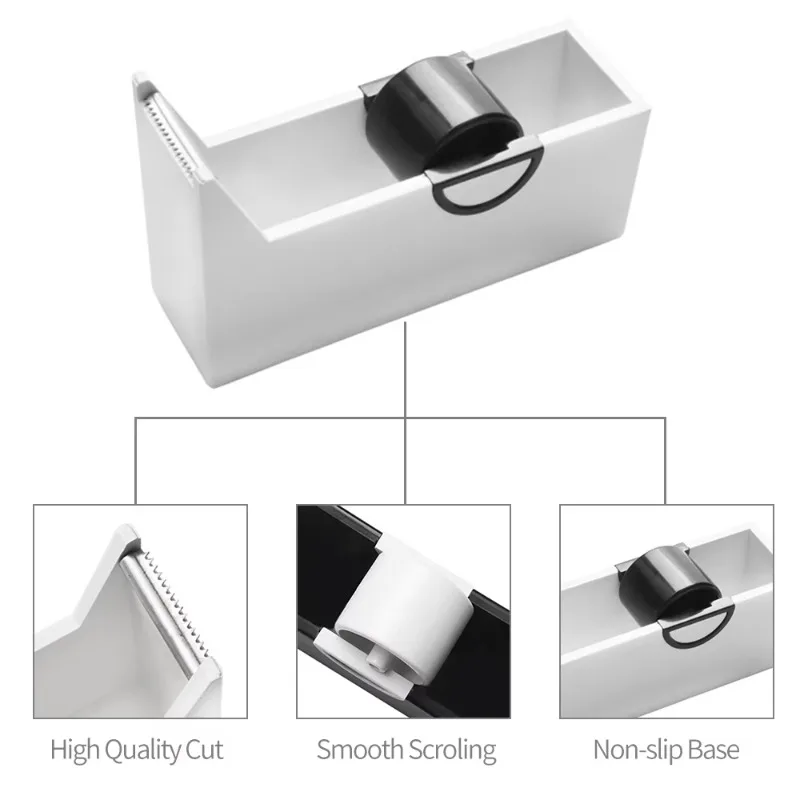 Eyelash Extension Tape Cutter Lash Adhesive Tape Split Tools Plastic Rotating Cutting Makeup Lash Extension Supplies Tape Cutter