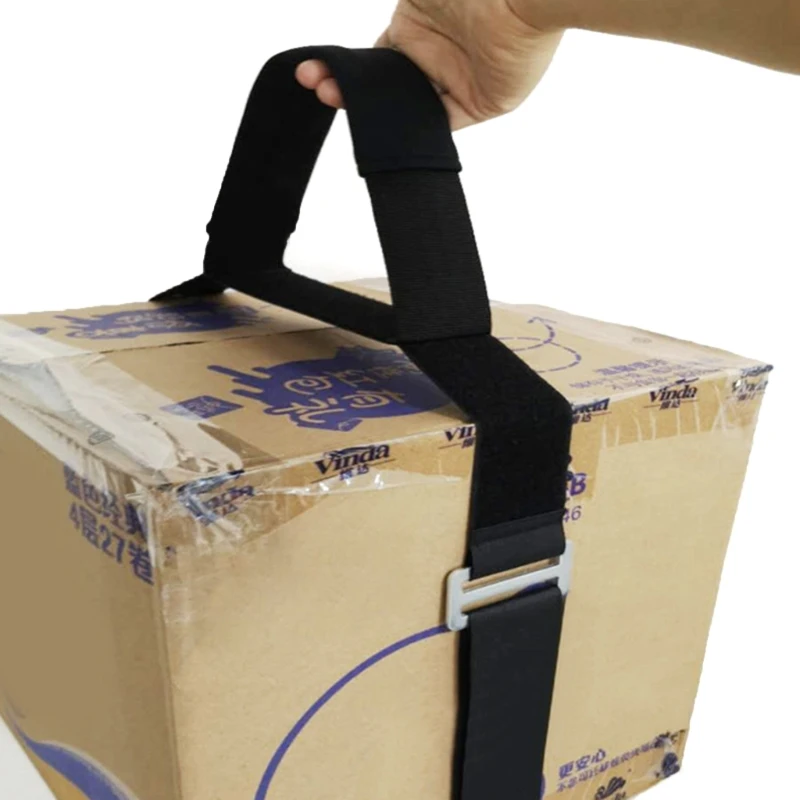 367D Furniture Moving Carrying Straps Carry Rope Lift Transport Belt Ropes Lifting Cord Moving Strap for Heavy Furniture