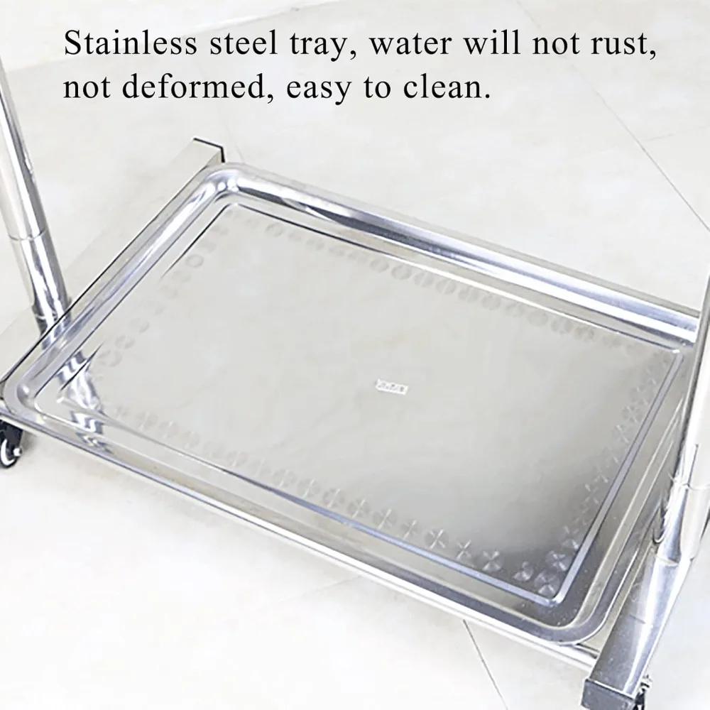 رف تخزين ممسحة ومكنسة مثبت على الأرض مع 5 أرفف للمماسح المبللة وأدوات التنظيف