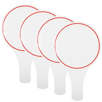 Placar portátil para Ensino, Marcando Adereços, Apagar Seco, Resposta, Pontuação e Farinha, Sinal De Pontuação, Sinais, 4 PCs