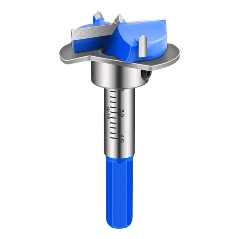 Broca de bisagra duradera Broca de carburo Broca de perforación de bisagra para perforar madera Muebles Agujero de bisagra de 35