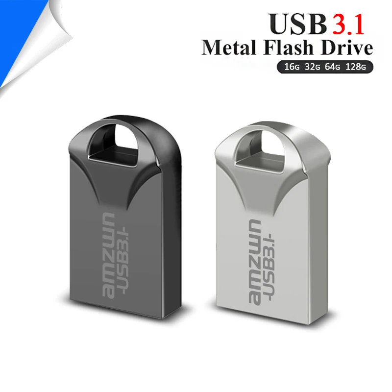 

Мини-USB 3.1 Металлические флэш-накопители Высокоскоростной флэш-накопитель 128 ГБ 64 ГБ 32 ГБ 16 ГБ Портативный USB-накопитель Memoria Usb-флешка