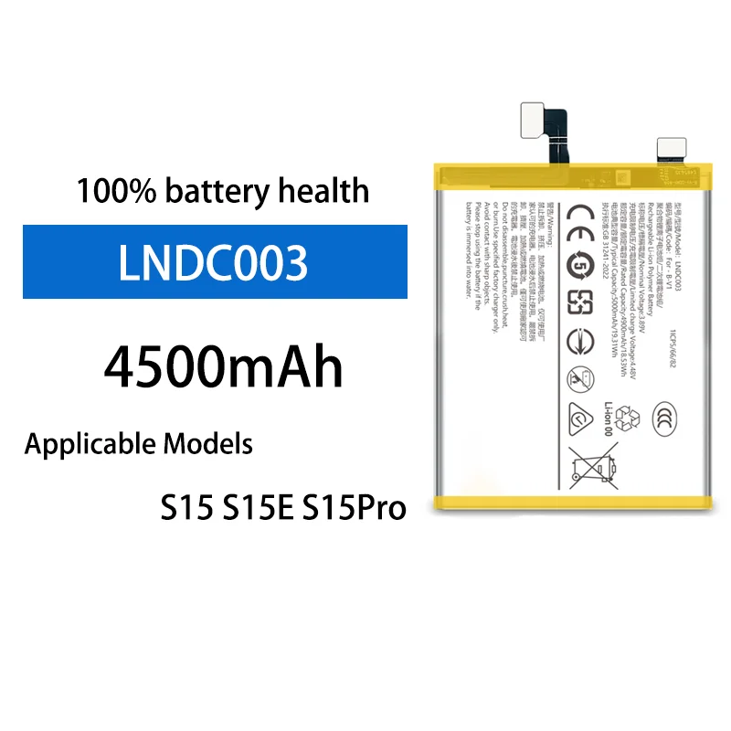 

4500mAh High Quality Replacement Battery For vivo S15 S15E S15Pro B-V1 Mobile Phone Repair Parts Safe Reliable