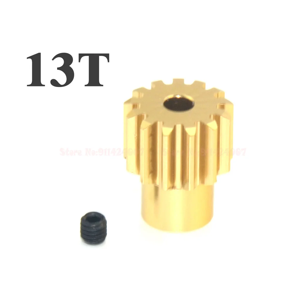 12T 13T 14T 15T 16T Metal Pinion Motor Gear 32DP 3.175mm 0.8M for 1/10 RC HSP HPI Crawler Buggy Truck Car