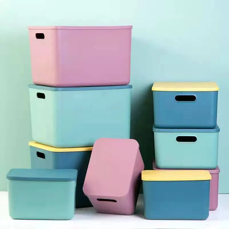 

Z5155 Storage box, desktop miscellaneous items, snack organizing box, office with lid, storage basket, cosmetics