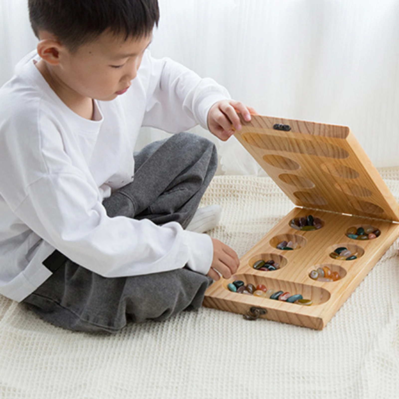 

Классическая настольная игра Mancala, рождественский подарок, детские сувениры для вечеринок для семейных игр, ночные развлечения, вневременная стратегическая игра