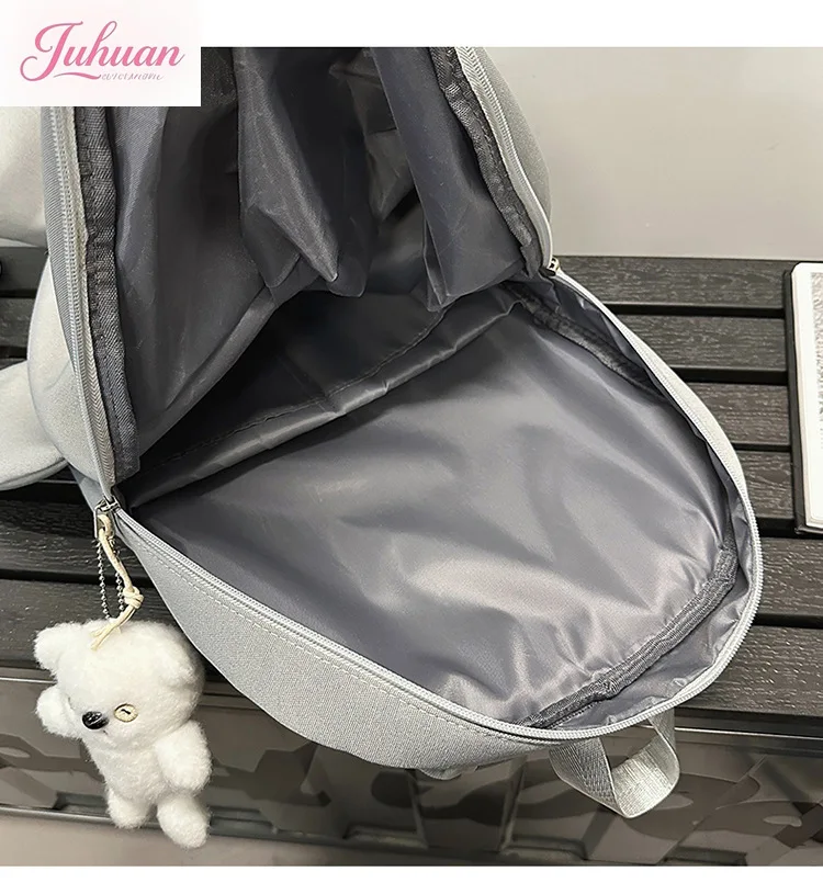 شخصية السفر حقيبة مدرسية طالب Mochila حقيبة ظهر ذات سعة عالية العصرية المألوف Y2k Mochilas حقائب رائعة للمرأة
