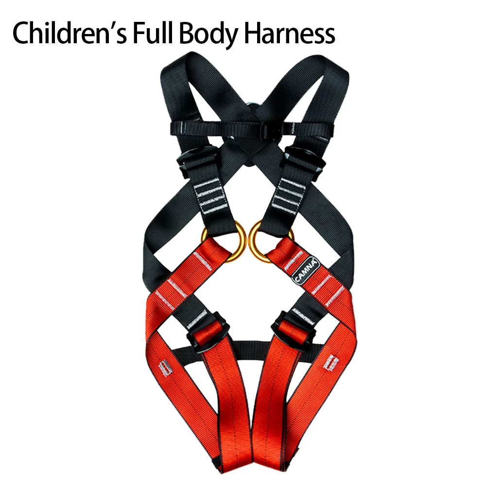 

Camnal Child Indoor Expansion Full Body Harness Outdoor Rock Climbing Outdoor Protection Children Safety Belt