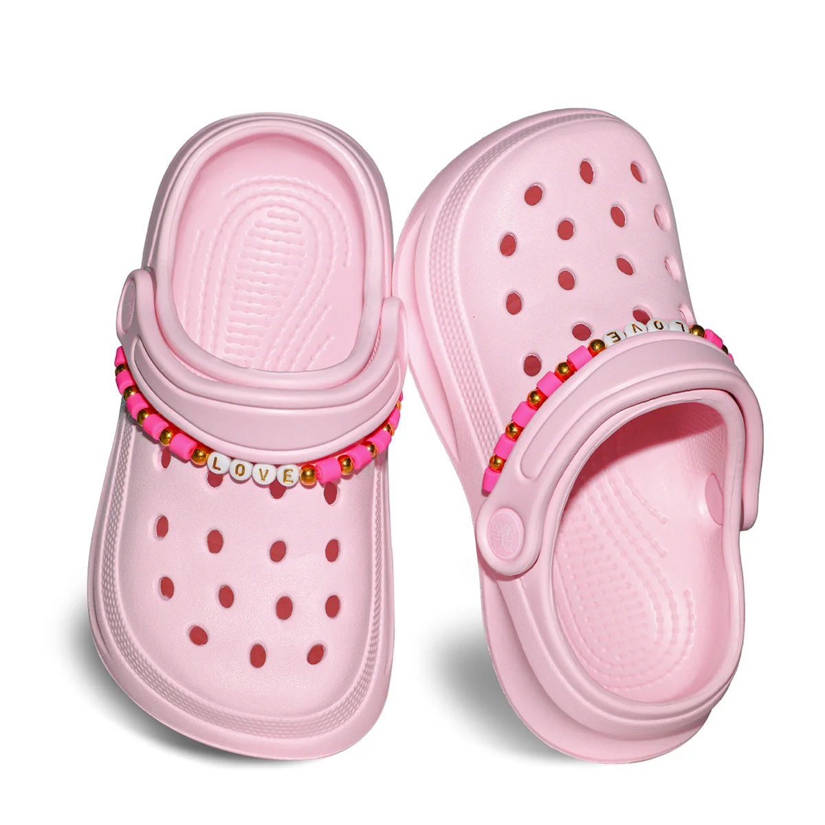 Kids Slip-On Clogs and Mules - Breathable, Waterproof, EVA Garden Shoes with Decorative Chain for Beach and Everyday Wear 168