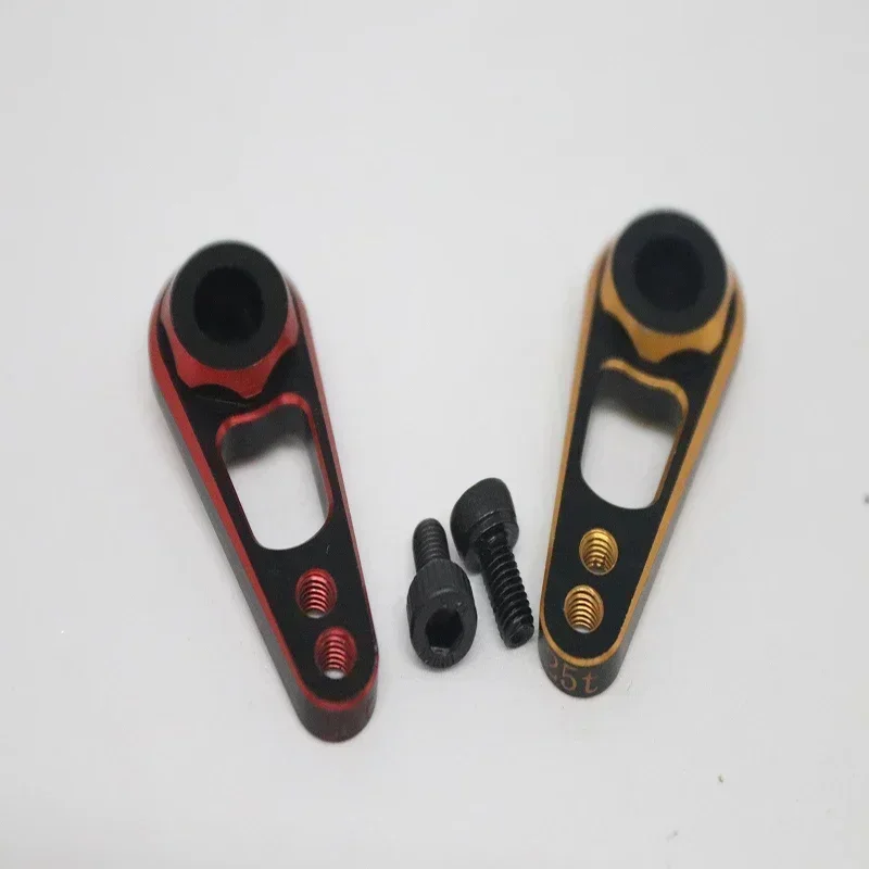 อลูมิเนียม 25T M3 พวงมาลัย Link Servo Arm สําหรับ 1/10 RC Crawler รถ Trxs TRX4 Axial SCX10 D90 CC01 โลหะอะไหล่อัพเกรด