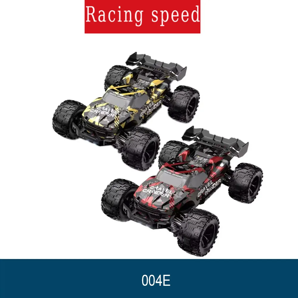 

004E 2.4G RC 60KM/H High Speed Racing Truck 1/14 Full Scale 4WD Brushless Off-road Climbing Car