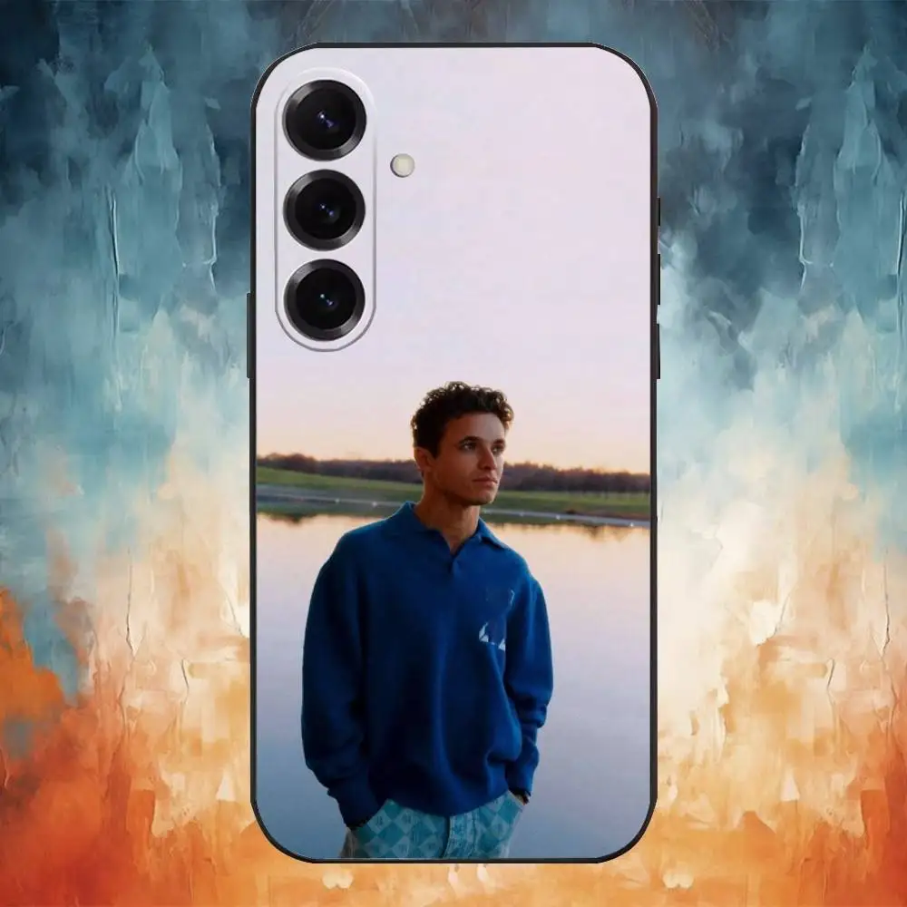 L-Landos N-Norris Telefoon Case Voor Samsung Galaxy A73,A72,A71,A70,A53,A52,A51,Anderen Zachte Zwarte Cover