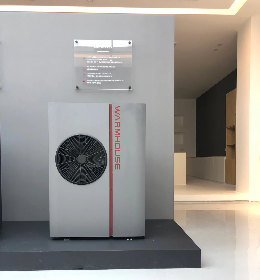 

【Hot】Domestic 5kw 7.5kw 17000btu 24000btu Floor Heating Air Source Heat Pump for House Space Heating and Cooling