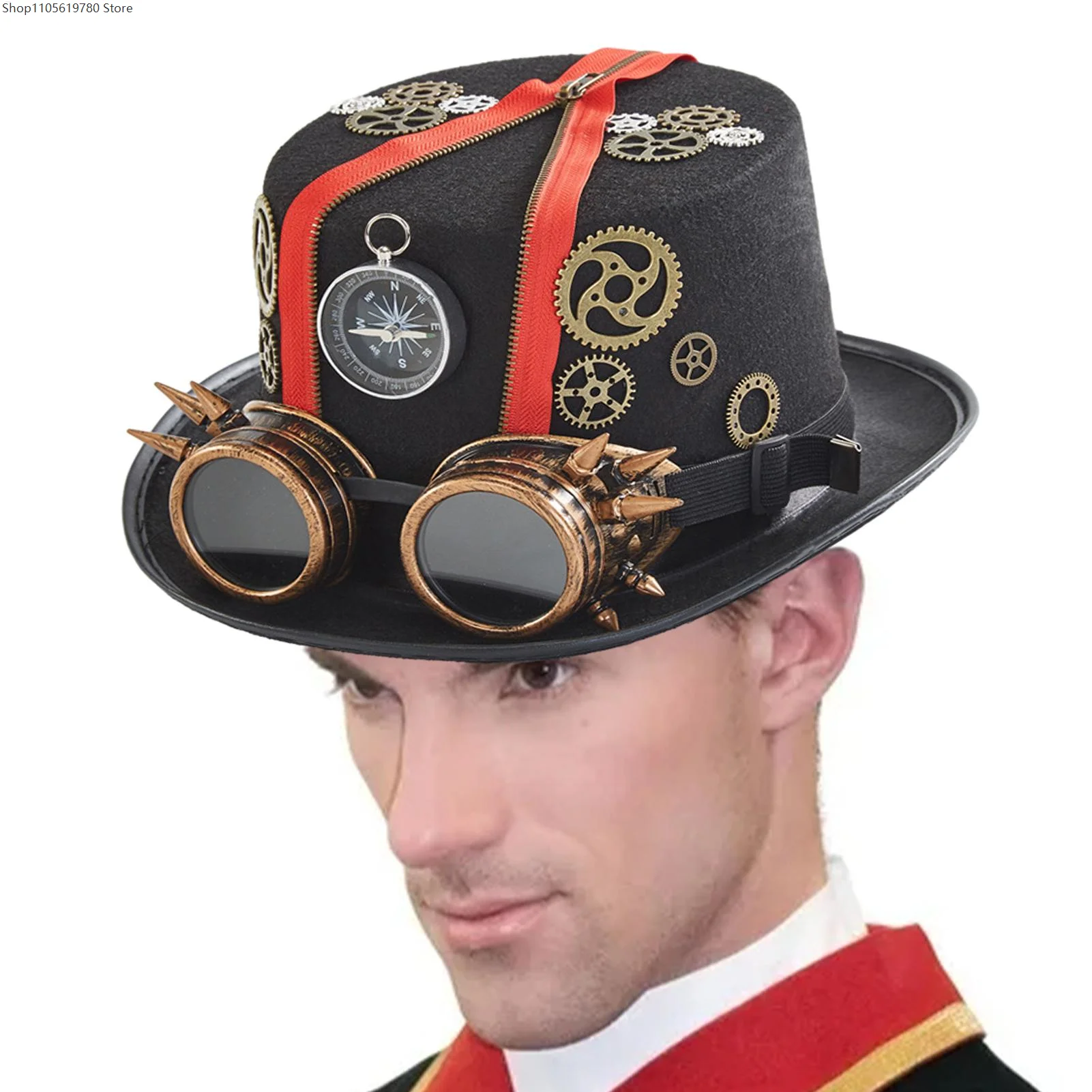 Sombrero retro Steampunk unise - Detachable Cosplay Prop reseña y precio