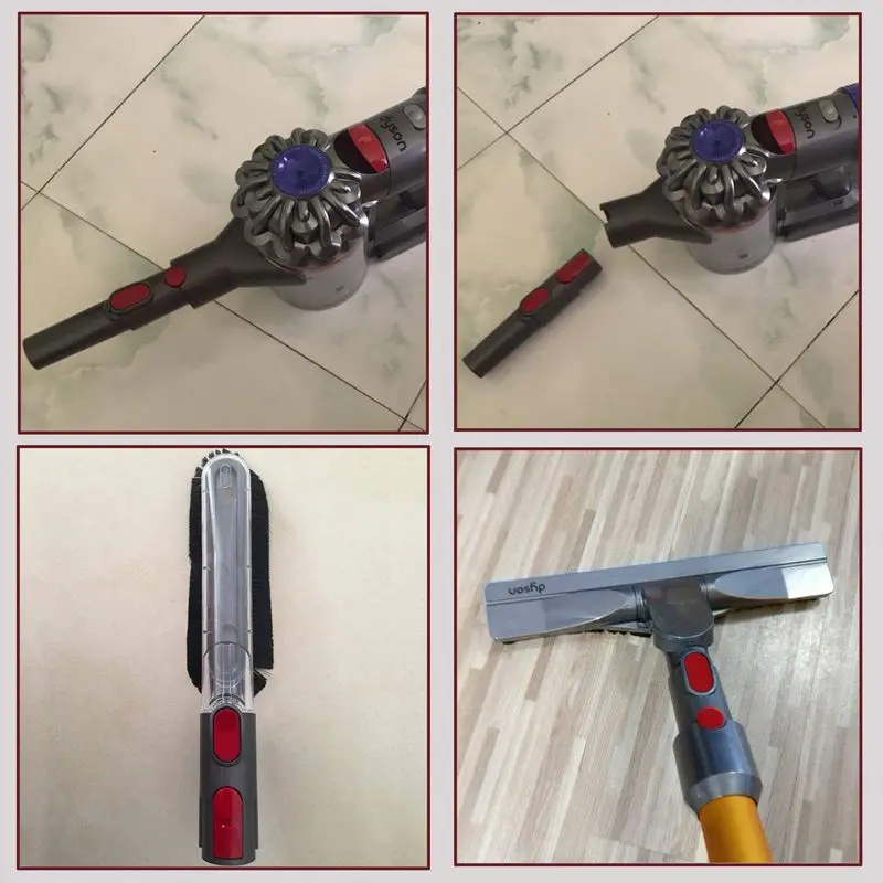2 قطعة/المجموعة إلى بديل صالح أداة محول تحويل عدة ل دايسون V6 V7 V10 SV10 SV11 اللاسلكي فراغ نظافة