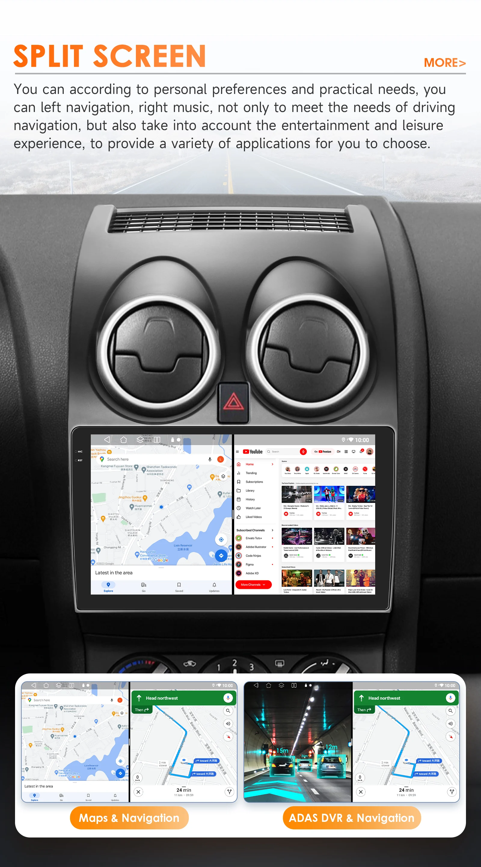 Hizpo AI Stimme Für Apple CarPlay Radio für Nissan Qashqai 1 J10 2006 2007 2008-2013 4G auto Multimedia GPS 2din Android Auto DSP – Detail 35