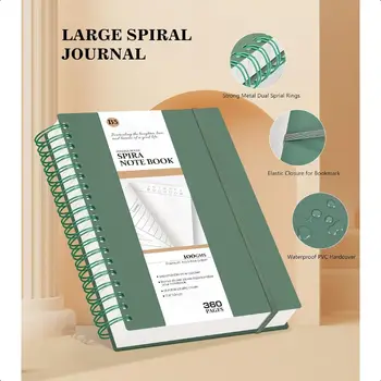 10 最佳銷售 筆記本螺旋裝訂 - №8